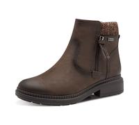 Jana Damen Stiefeletten mit Reißverschluss Vegan, Braun (Mocca), 37 EU