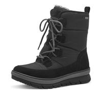Jana Damen Winterstiefeletten zum Schnüren Wasserabweisend Vegan, Schwarz (Black), 39 EU