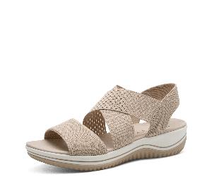 Jana - Women Sandals beige BEIGE/GOLD - Gr. - 39