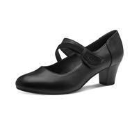 Jana Women Slip-on für Damen, schwarz, Größe 38 EU