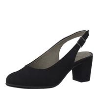 Jana Woms Sling Back für Damen, schwarz, Größe 40 EU