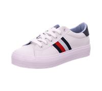 Jane Klain Damen Plateau Sneaker für Damen, weiß, Größe 39 EU