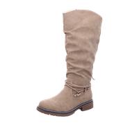 Jane Klain Schaftstiefel Sportboden WF für Damen, beige, Größe 37 EU
