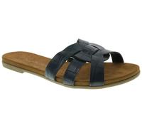 Jane Klain Supersoft Damenschuhe Klassische Pantoletten NAVY NAVY - Gr. - 38