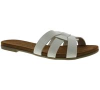 Jane Klain Supersoft Damenschuhe Klassische Pantoletten WHITE WHITE - Gr. - 37
