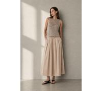 Jane Lushka - Poplin long skirt - Gr. - L