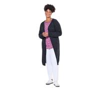 Janet & Joyce Damen große Größen Übergrößen Plus Size Long-Strickjacke, offene Form, Grobstrick schwarz 50+ 834774100-50+