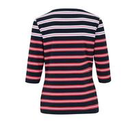 JOY sportswear - JANETTE 3/4 Arm Shirt night hibiscus stripes - Gr. - 38