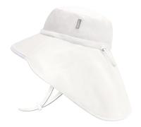 JANGANNSA Toddler Sun Hat Kids Beach Hat with Neck Flap Baby UV Protection Summer Hat Toddler Hat UPF 50+ Wide Brim Sut Hat Boys Girls（5-12T）