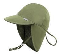 JANGANNSA UPF 50+ Baby Sun Hat with Ear and Neck Protection Toddler Beach Hat for Boys & Girls Infant Summer Sun Hat Ideal for Summer Fun（0-6M）