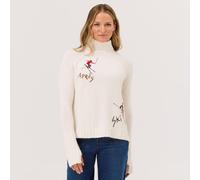 Janica Sweater Strickpullover Damen - snow - M