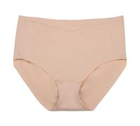 JANIRA - 1030806 Damen-Slip aus zweitem Leder, Düne (Dune), XL