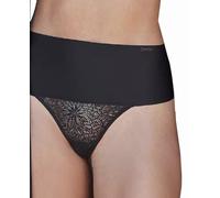 JANIRA Brasilianische Damen Höschen 1030878 Spitze, Schwarz , 42
