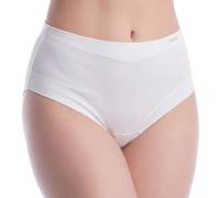 JANIRA Unsichtbarer Slip aus Baumwollband, weiß, XL