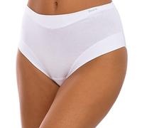 JANIRA Unsichtbarer Slip Cotton Band, Weiß Large