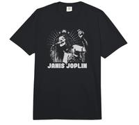 Janis Joplin Rock Music Soul Blues Spiritual Mono Comfort Colors Adult Heavyweight T-Shirt