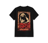 Janis Joplin - Vintage Poster - T-Shirt - Schwarz - L - 100% Baumwolle Schwarz L