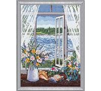 Janlynn Kreuzstich Stickpackung Eine Brise vom Meer, Zählmuster