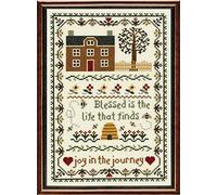 Janlynn Kreuzstich Stickpackung Freude an der Reise, Zählmuster