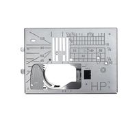 Janome Professionelle Geradstichnadelplatte HP (ohne Spulenkorbabdeckung)