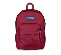 JanSport Big Day Pack Large Backpack, 15 Inch Laptop Compartment, 43.5 x 19 x 32.5 cm, Russet Rot, Rot