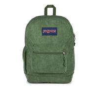 JanSport Cross Town Plus Remix Backpack Cargo Green Corduroy