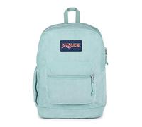 JanSport Cross Town Plus Remix Rucksack - gepolstertes Rückenteil, Laptophülle und Fronttasche, Verblasster Salbei-Kord, Einheitsgröße, Cross Town Plus Remix