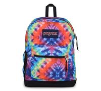 JanSport Cross Town Plus Rucksack, Rot/Multi Hippie Days, Einheitsgröße, Cross Town Plus Rucksack
