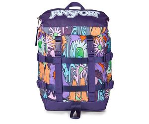 Jansport - Mini Skip Pack 10L Melted Blooms Yellow - Rucksack Jaune Sans