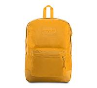 JanSport Mono Superbreak Rucksack - Leichter Schulrucksack, English Mustard (Gelb) - JS0A3P6X04V-720