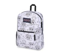 JANSPORT Rucksack Modell Cross Town Farbe Anime Emotions, Weiß