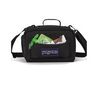 Jansport Unisex Erwachsene The Carryout Federtasche, Schwarz und silberfarben
