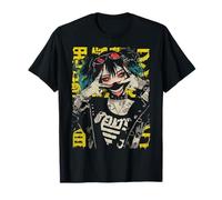 Japan Streetwear Cyberpunk Y2K Hip Hop Techwear Manga Anime T-Shirt
