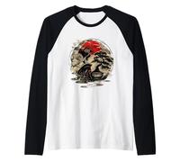 Japanische Geisha Kimono Geisha Girl Traditionelle japanische Kunst Raglan