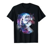 Japanische Geisha Traditionelle Kunst Kunstwerk Geisha Girl Kimono T-Shirt