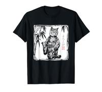Japanischer Kimono Katze Kunst Elegant Katze Sakura Yorokobi Preisgünstiges Grafik-T-Shirt