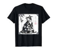 Japanischer Kimono Katze Kunst Elegant Katze Sakura Yorokobi Preisgünstiges Grafik-T-Shirt