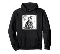 Japanischer Kimono Katze Kunst Elegant Katze Sakura Yorokobi Pullover Hoodie