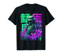 Japanischer Streetwear Blossom Samurai Cyberpunk Y2K Anime T-Shirt