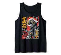 Japanischer Streetwear Samurai Warrior Cyberpunk Y2K Anime Tank Top