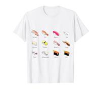 Japanisches Sushi-Menü. Preisgünstiges Grafik-T-Shirt