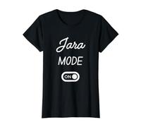 Jara-Modus: EIN Name Preisgünstiges Grafik-T-Shirt, Damen, Schwarz, XS