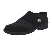 Berkemann Damen Jarla Hohe Hausschuhe, Schwarz (Schwarz Patch), 42 2/3 EU