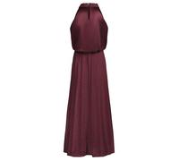 JASAMBAC Damen 2023 Satinkleid Neckholder, Elegantes, ärmelloses, fließendes Cocktailparty Maxikleid