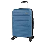 JASLEN - Hartschalenkoffer Groß, Reisekoffer Mit Rollen Groß - Robustes Reisegepäck Als Aufgabegepäck 158 cm Gurtmaß - Trolley Koffer & Trolleys, Suitcase Mit TSA-Schloss Erweiterbares Volumen, Blau