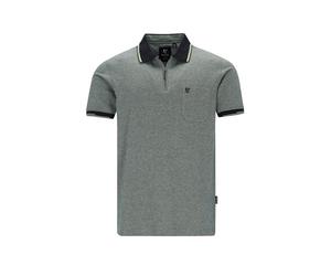 Jaspe mit Piquestruktur H Poloshirt thymian 5XL