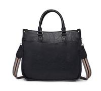 Javoryxh Damentasche Große Kapazität Schultertasche PU Leder Umhängetasche Messenger Shopping Business Handtasche Für Die Tägliche Arbeit Große Kapazität Schultertasche Für Frauen Top Leder