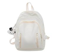 Javoryxh Reise Tagesrucksack Doppelter Riemen Umhängetasche Für Schülerinnen Schulanfang Rucksack Großes Fassungsvermögen Einfarbiger Leichter