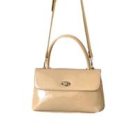 Javoryxh Vielseitige Damen Umhängetasche Aus PU Leder Mit Klappe Einfache Einfarbige Umhängetasche Mit Verstellbarem Riemen An Der Oberseite Damenhandtasche