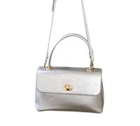 Javoryxh Vielseitige Damen Umhängetasche Aus PU Leder Mit Klappe Einfache Einfarbige Umhängetasche Mit Verstellbarem Riemen An Der Oberseite Damenhandtasche